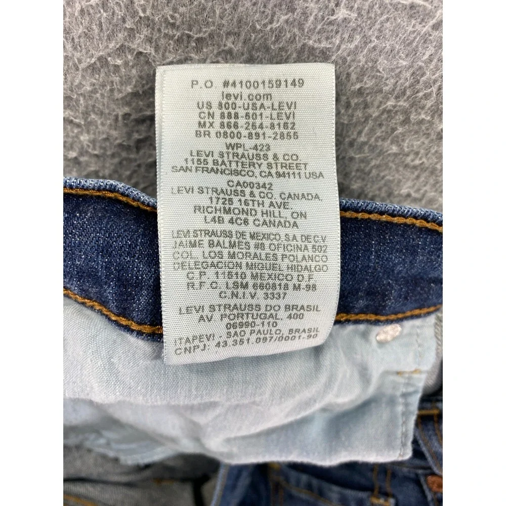 Levi's Jeans Women's‎ (14L) 34x31 Boot Cut 515 Stretch Flap Pockets Medium Wash